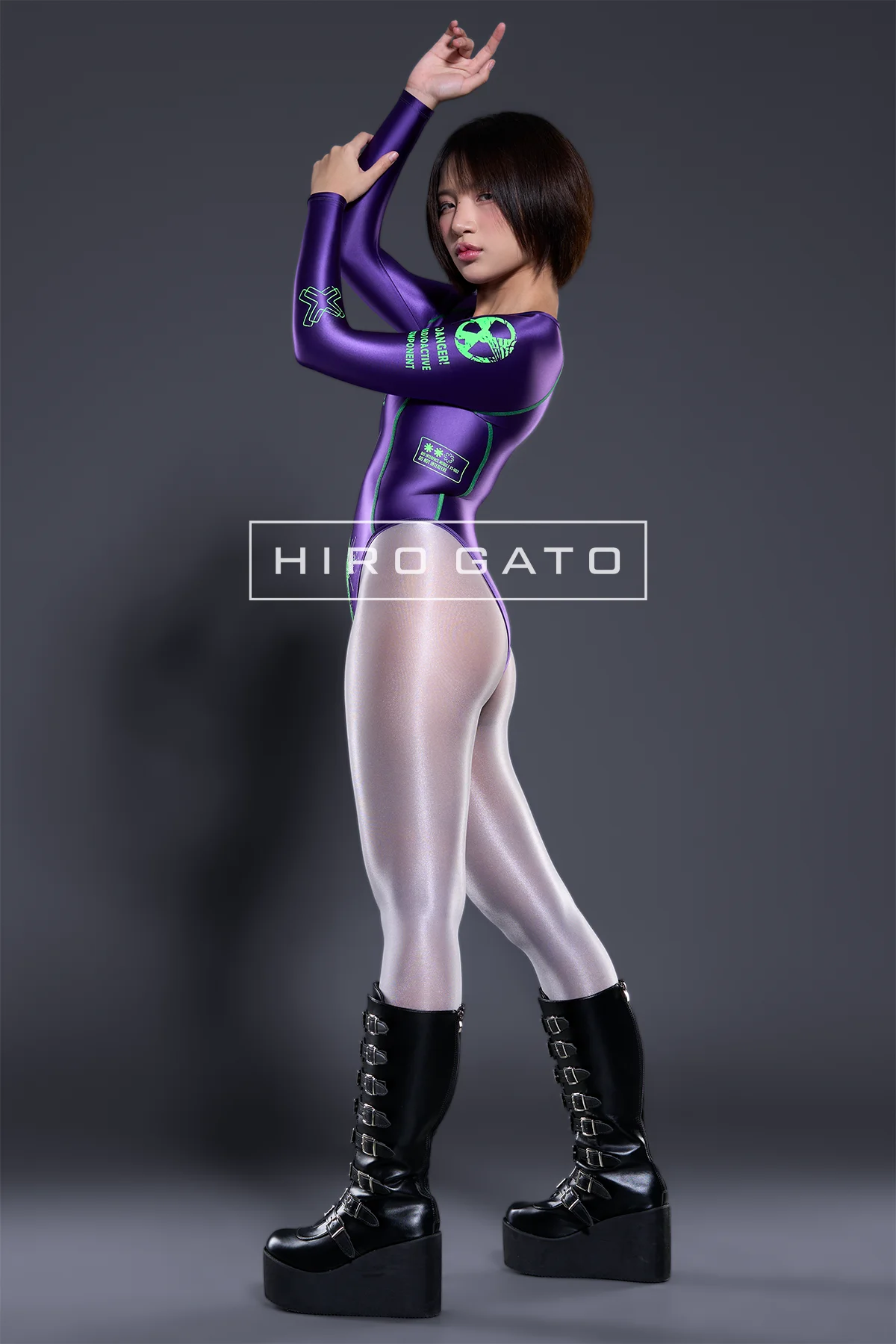 A Futuristic Spandex Leotard view 6