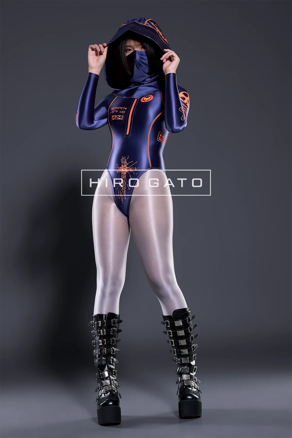 A Futuristic Spandex Leotard view 2