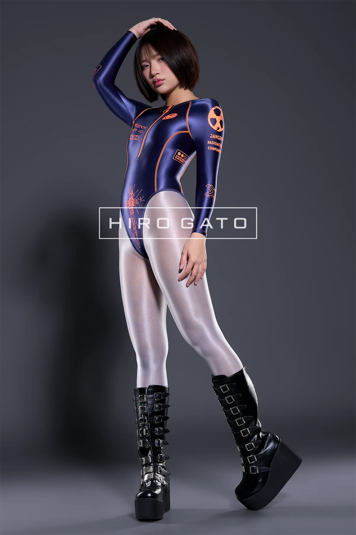 A Futuristic Spandex Leotard view 7