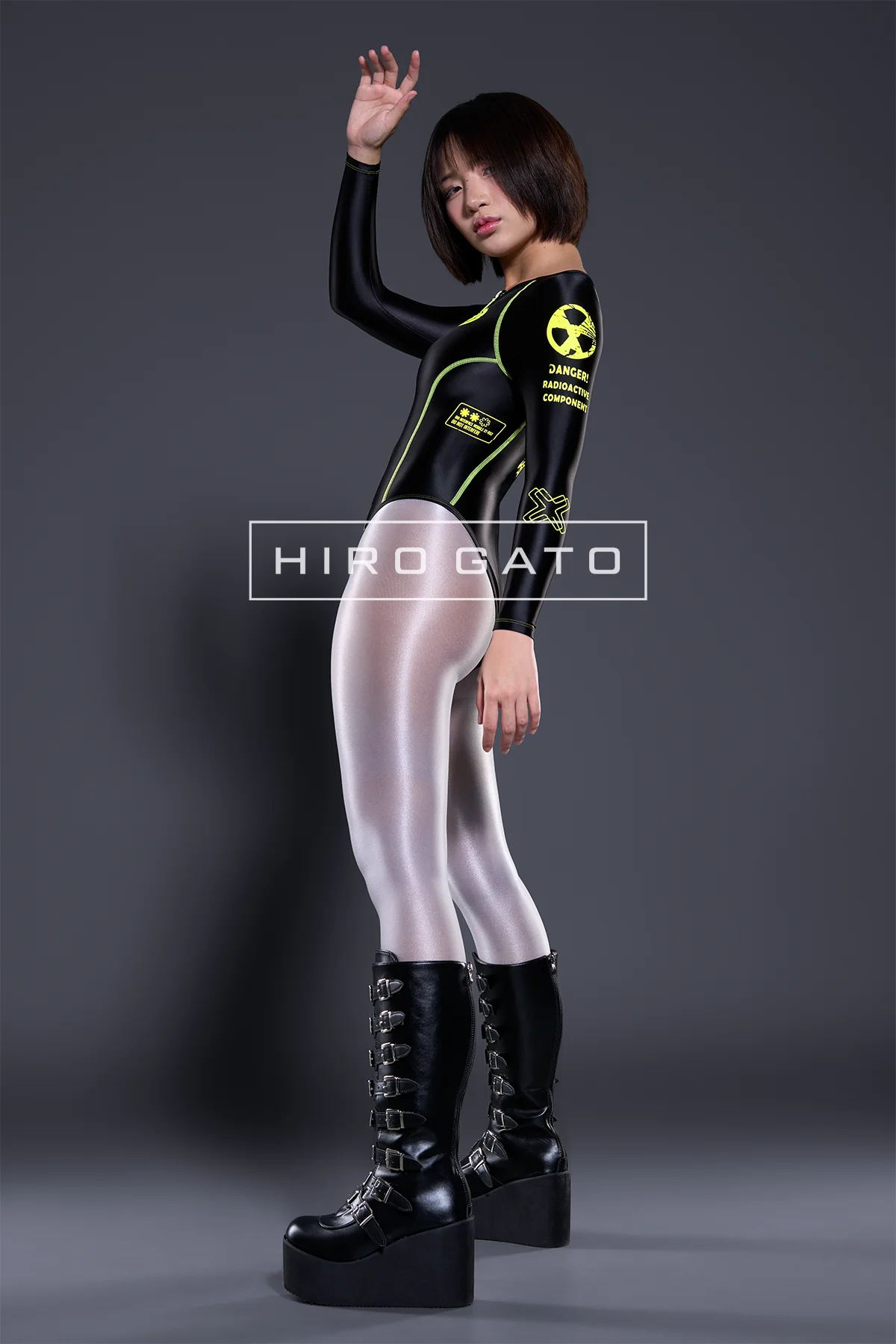 A Futuristic Spandex Leotard view 6