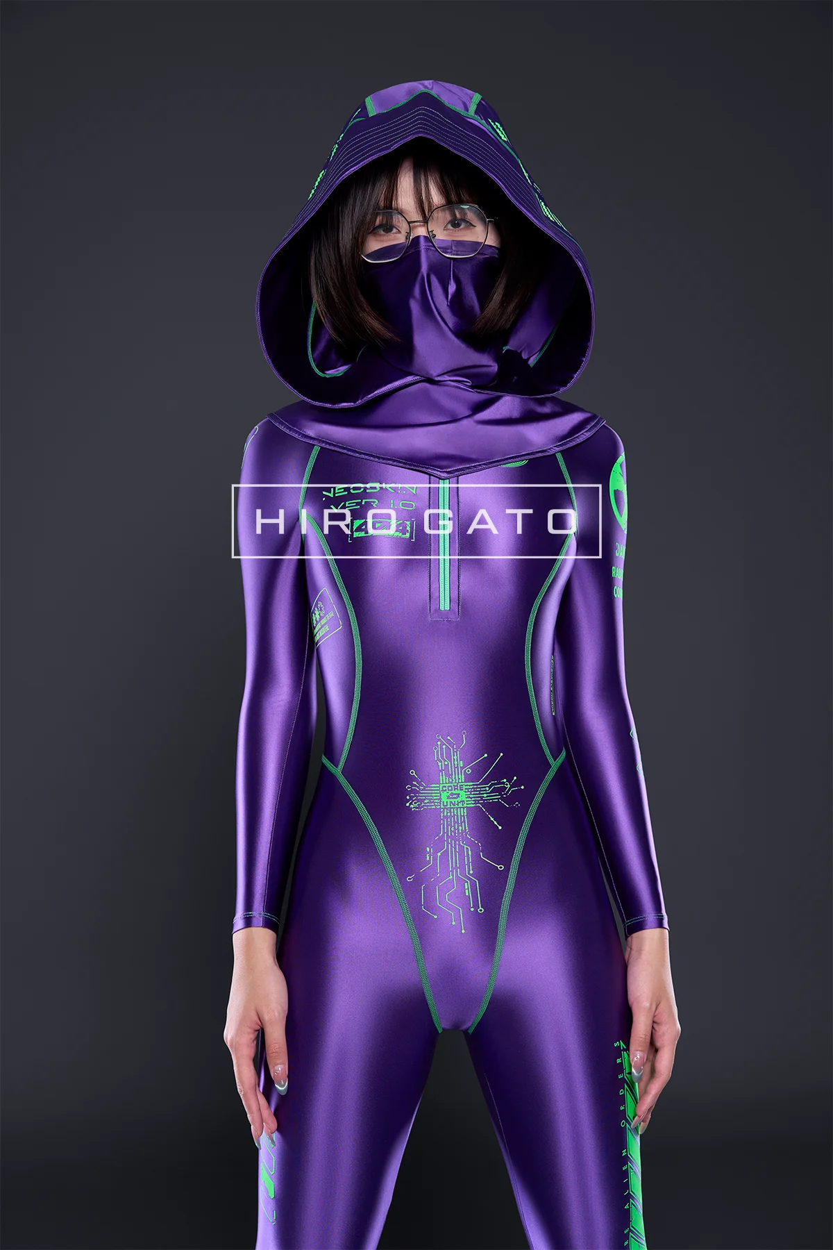 A Futuristic Spandex Catsuit view 9