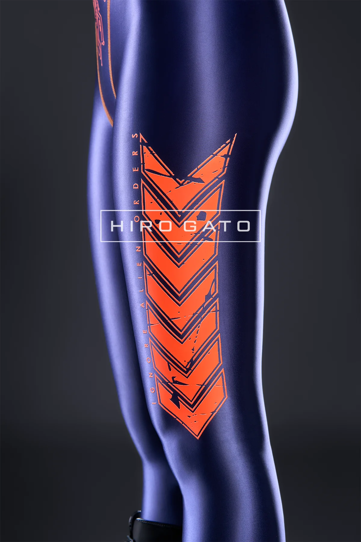 A Futuristic Spandex Catsuit view 11